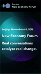 Mobile Screenshot of neweconomyforum.com
