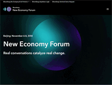 Tablet Screenshot of neweconomyforum.com